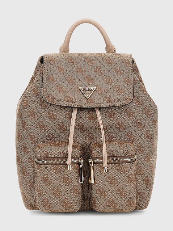 MANHATTAN backpack with gold details - 1