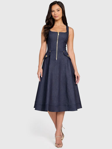 ZIPPED MAXI DRESS - 5