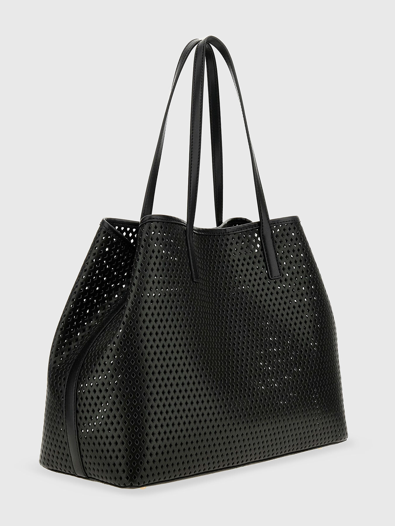 VIKKY tote bag with laser perforation brand GUESS