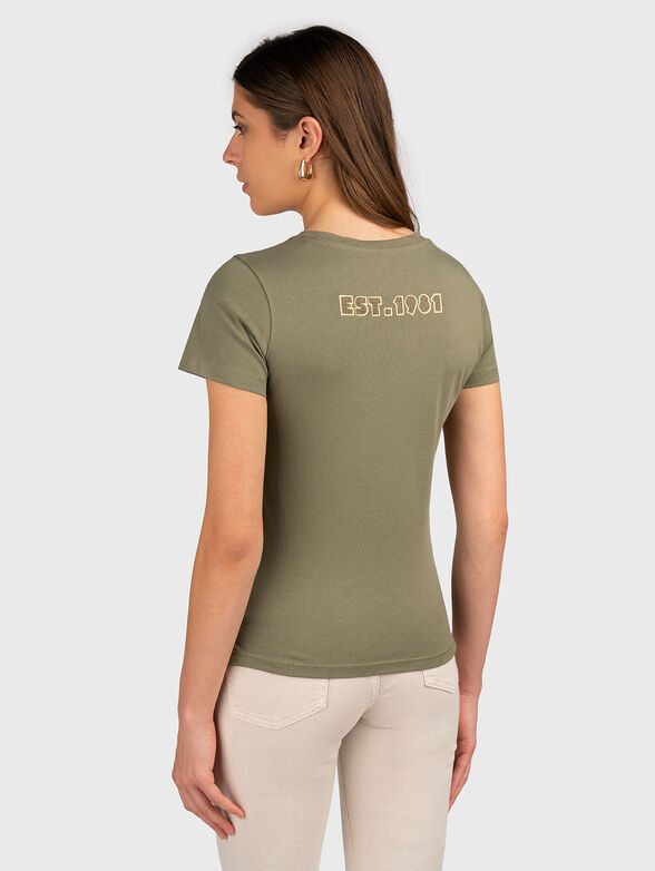 Cotton T-shirt with logo  - 2