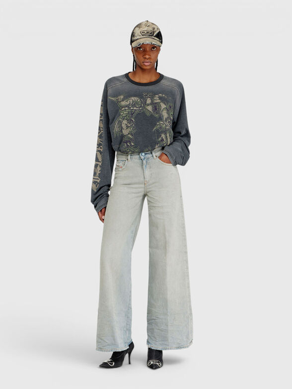 FLARE jeans mid waist 1978 D-AKEMI - 4