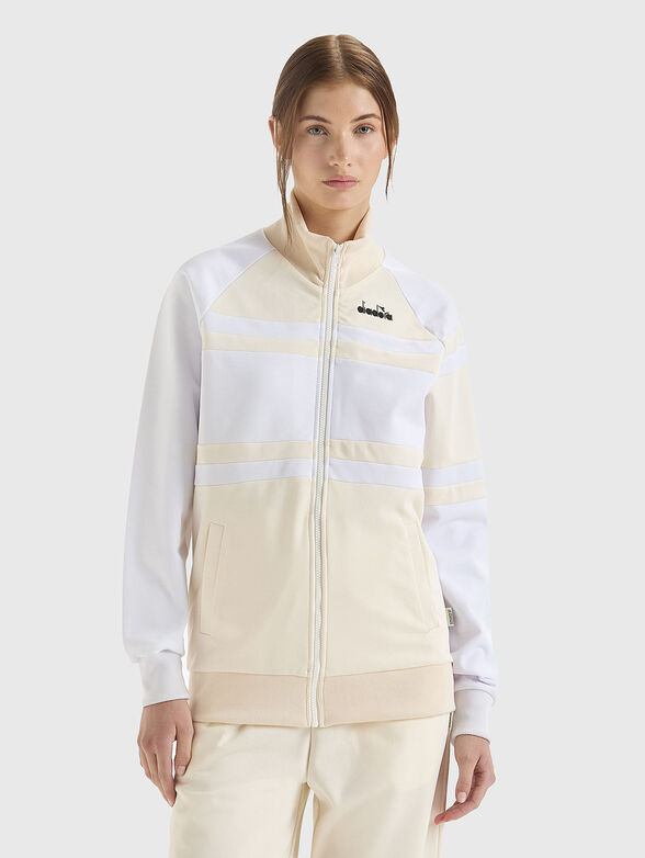 Unisex sweatshirt with logo embroidery - 1