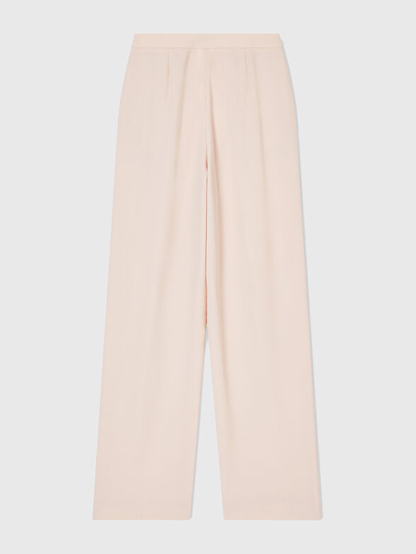 Pleated gabardine pants - 2