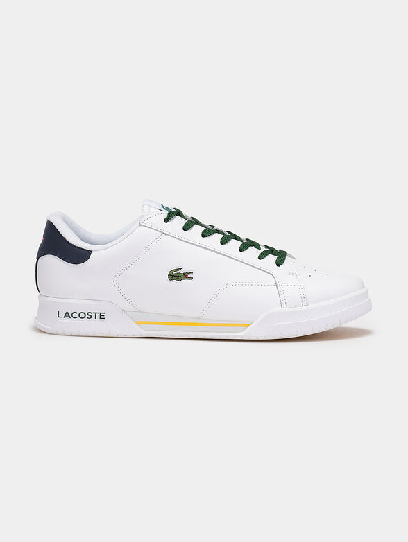 TWIN SERVE dark blue sneakers with accents - 1