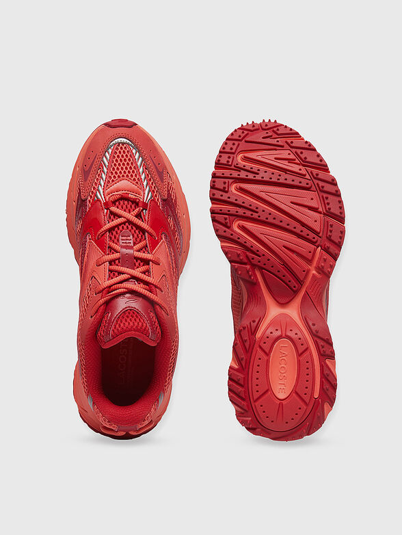 Sports shoes with logo in green - 6