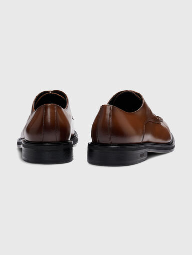 LARRY-L DERB elegant brown shoes - 4
