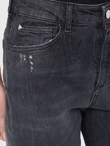 Dark wide leg jean - 3