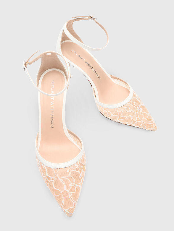 STUART POWER STRAP 8 shoes with floral embroidery - 6