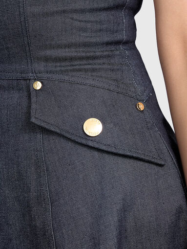 ZIPPED MAXI DRESS - 4