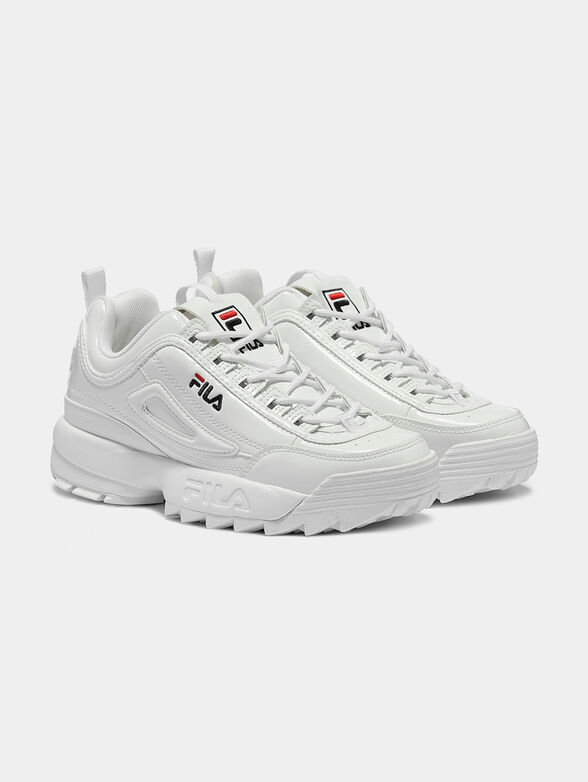 DISRUPTOR P Patent look black sneakers - 2