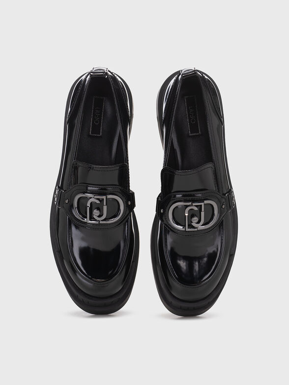 LOVE 41 black loafers - 6
