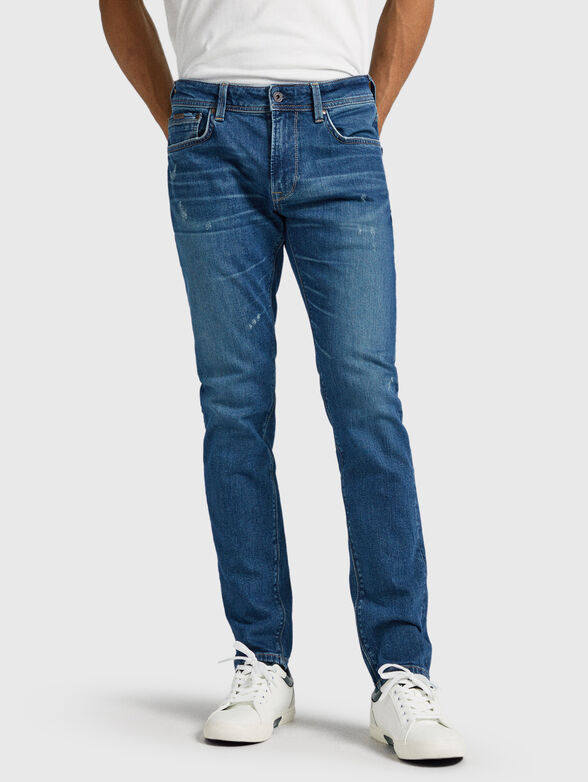 STANLEY jeans with logo patch - 3