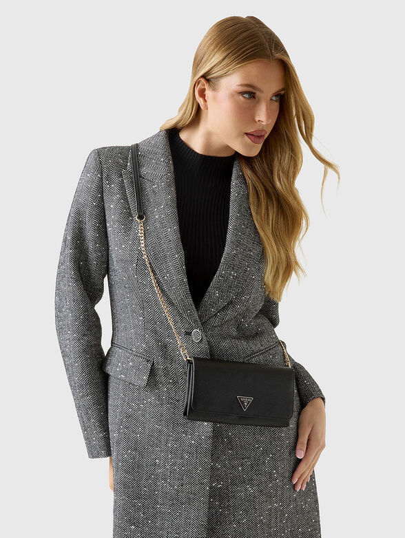 NOELLE II clutch with saffiano effect - 2