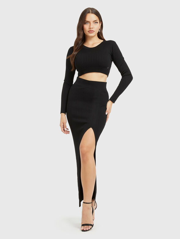 DORIS cropped sweter - 2