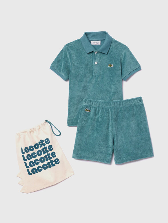 Two-piece pyjamas with storage bag - 0