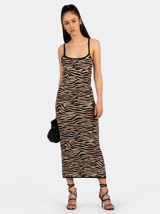 Long knitted dress