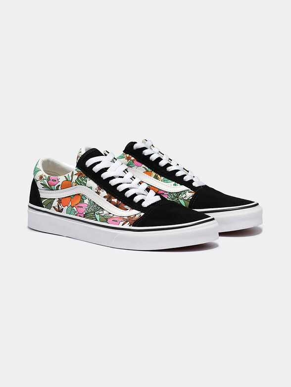 Sneakers with floral print - 2