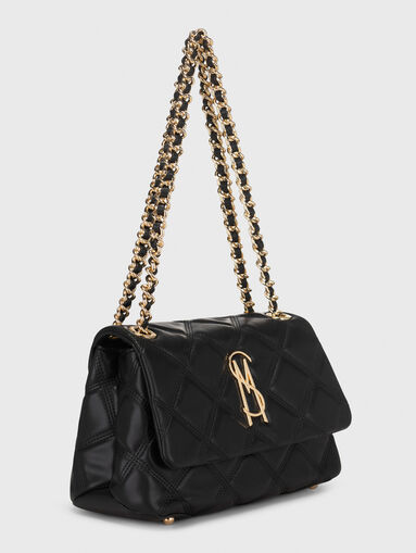 Bag with long strap in beige - 4