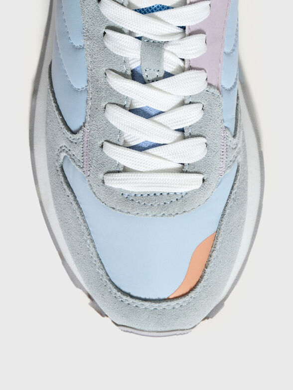 MYRA textile and suede sneakers - 6