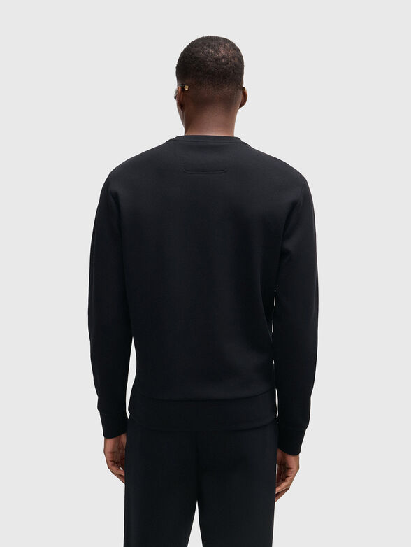 SALBO black sweatshirt with logo - 3