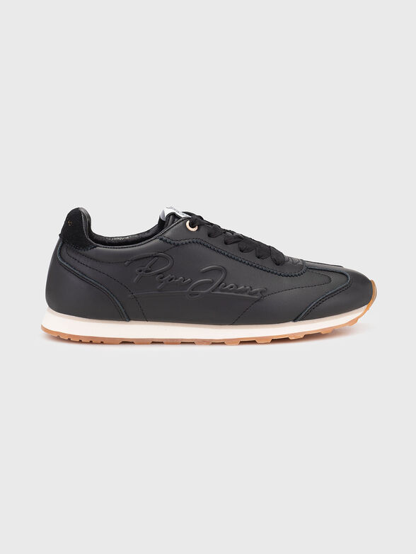 Sports shoes in leather and suede - 1