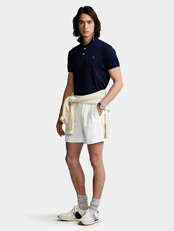 Polo shirt with contrasting stripes  - 2