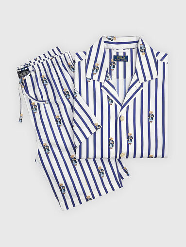 Striped cotton pyjama set - 5