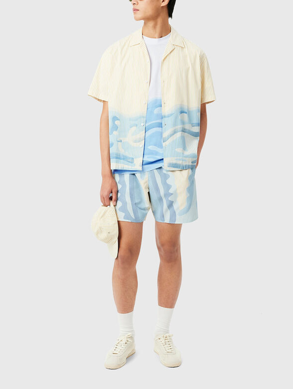 T-shirt with contrasting print - 2