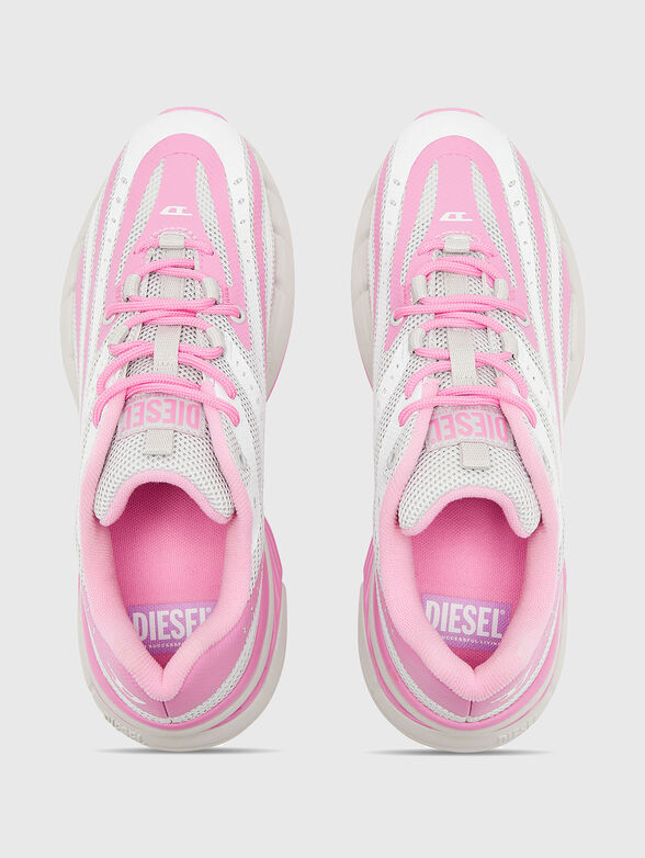 D-AIRSPEED sports shoes with pink accents - 6