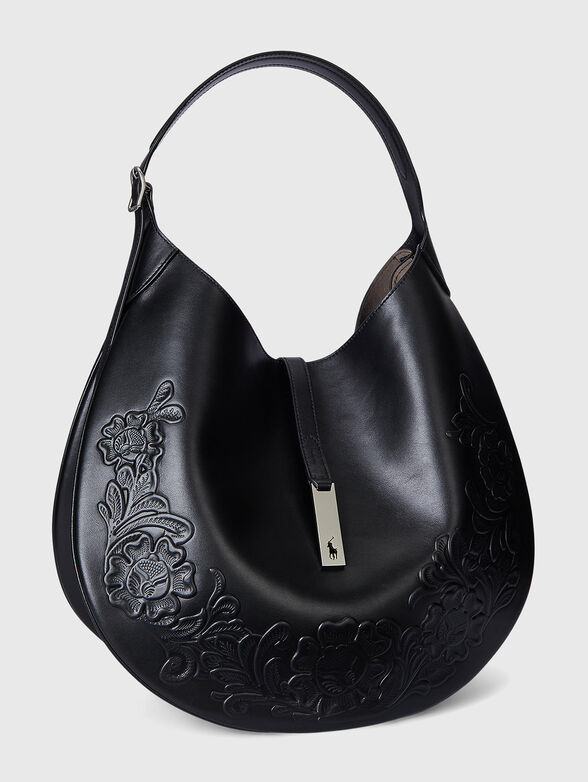 Black leather bag - 4