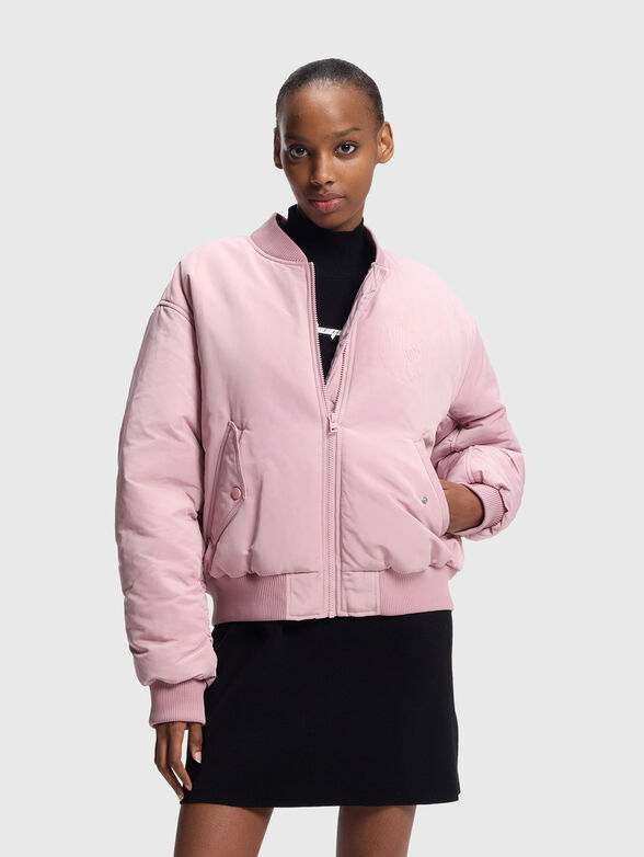 Logo bomber jacket - 1