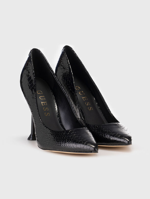TRACKER2 black heeled shoes - 2