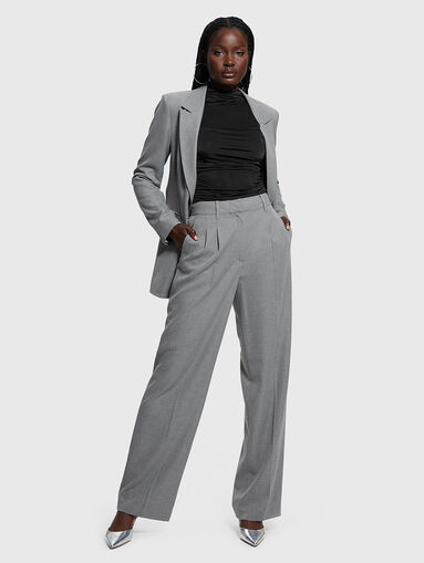 DORIS straight trousers in black  - 5