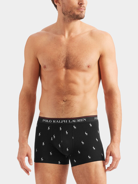 Set of three boxers in black color - 2