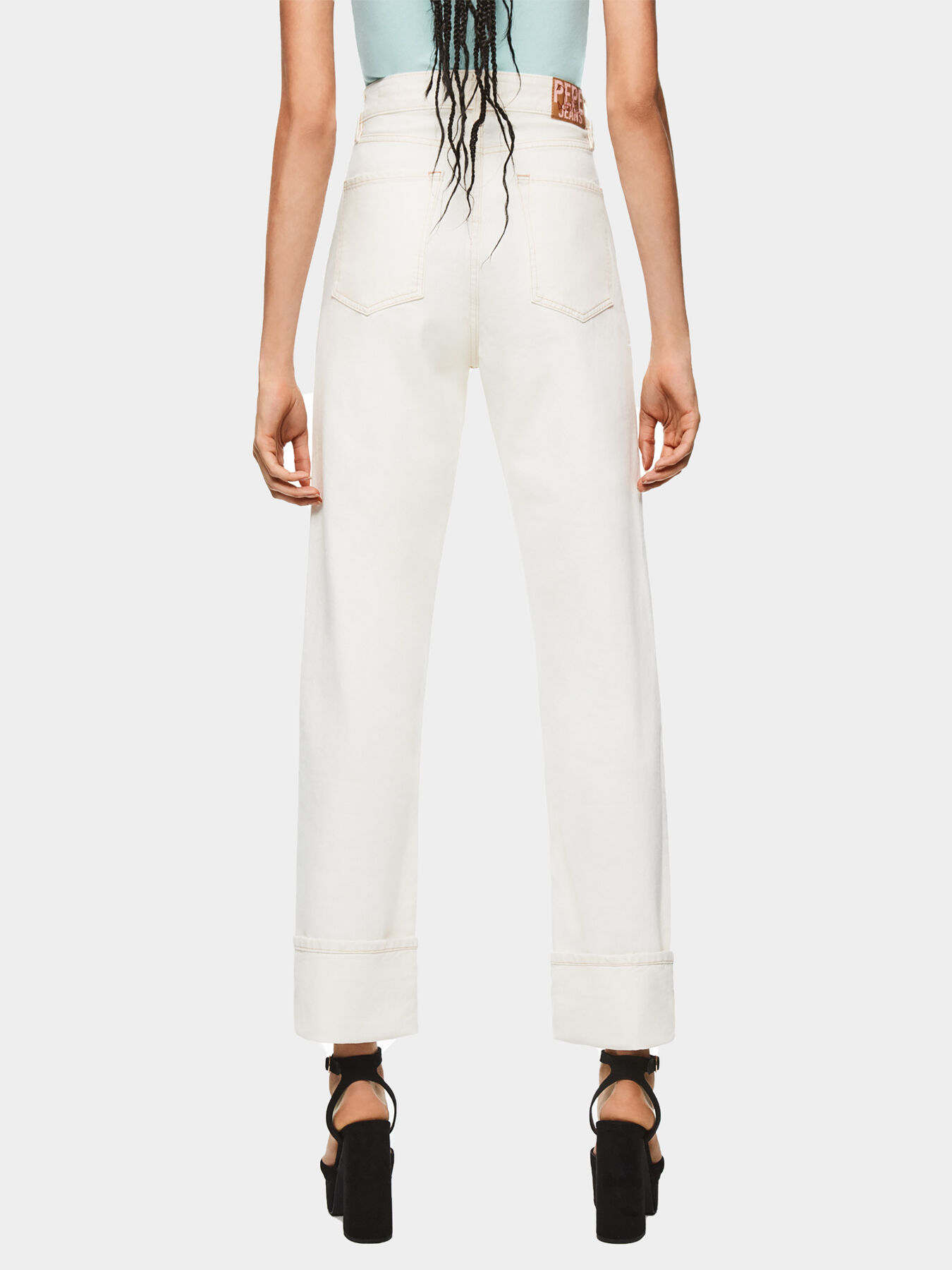 DUA LIPA X PEPE JEANS High waisted jeans brand Pepe Jeans Globalbrandsstore en