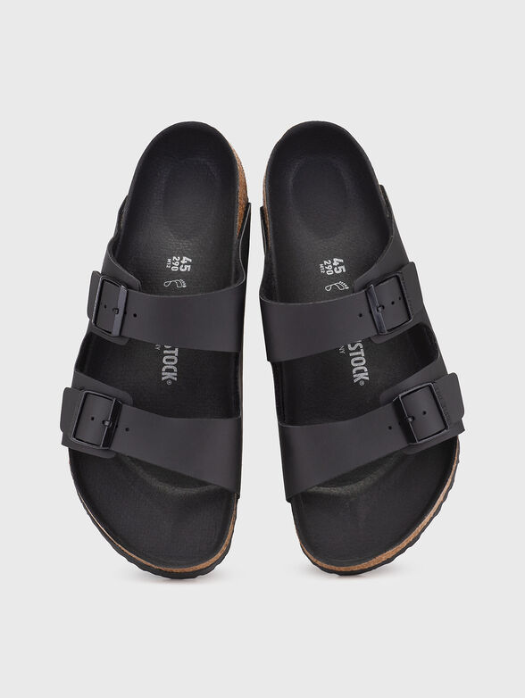 ARIZONA slippers with buckles and logo - 6
