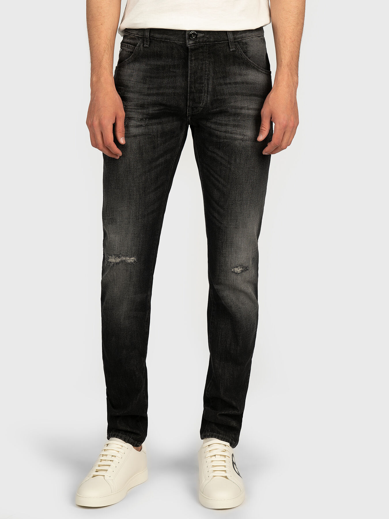 古着 ジョルジオアルマーニ Giorgio Armani JEANS ブラック