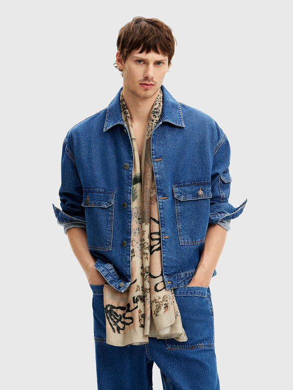 Blue denim jacket - 1