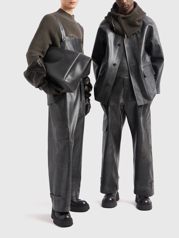 Ribbed sweater with embroidery - 2