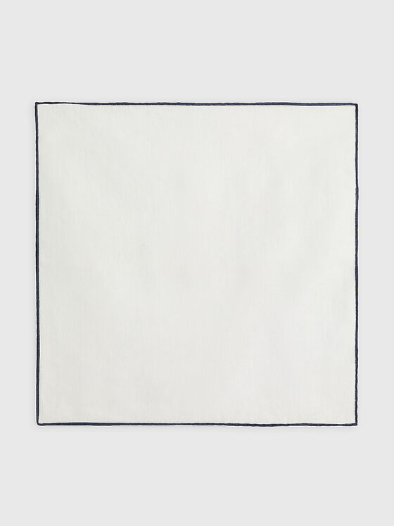 Ленена кърпичка с кант - 1