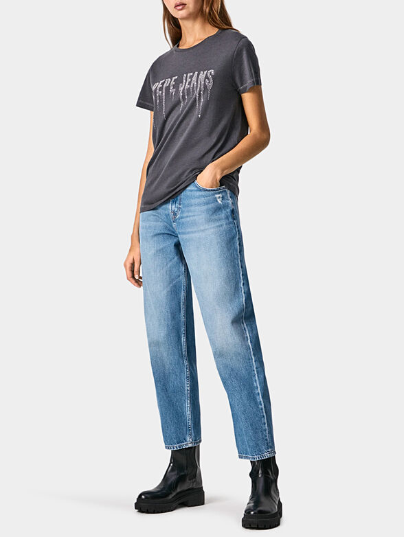 DEBO T-shirt with logo application - 4