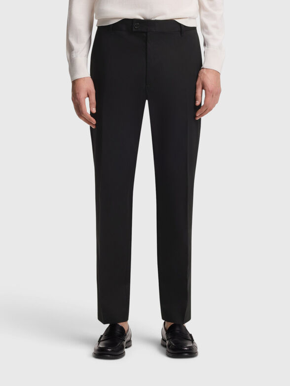 Straight-leg trousers - 1