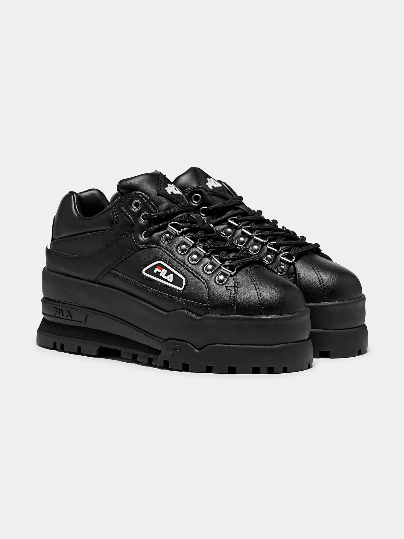 TRAILBLAZER Wedge platform sneakers in black color brand FILA Globalbrandsstore en