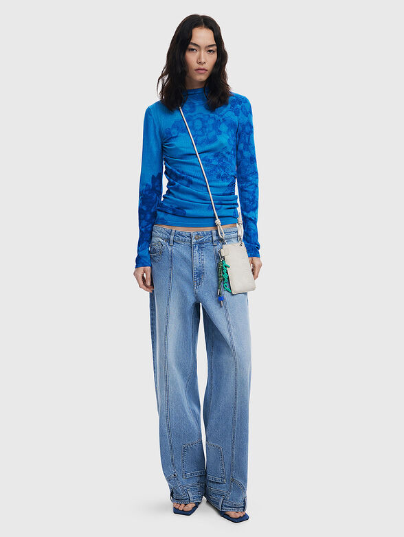 Phone case with decorations and embossed logo - 2