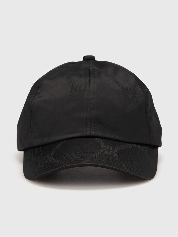 Baseball cap with logo print - 1