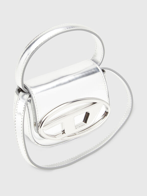 1DR-XS-S mini leather bag with oval logo - 5