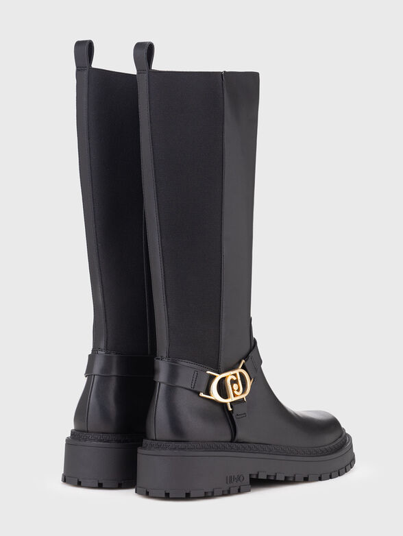 RUMI 39 leather boots - 3