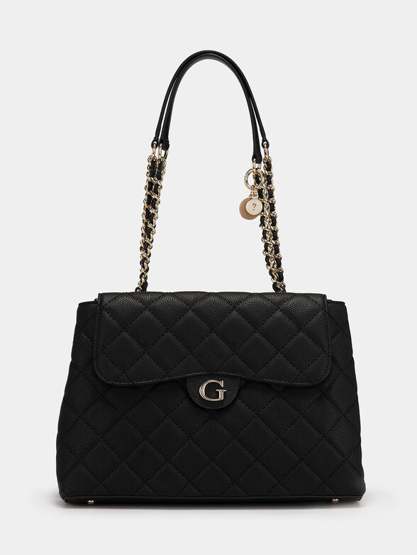 Black GILLIAN bag with quilted effect - 1