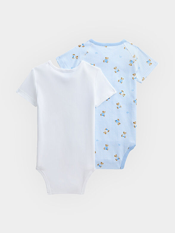 Set of 2 cotton bodysuits - 2