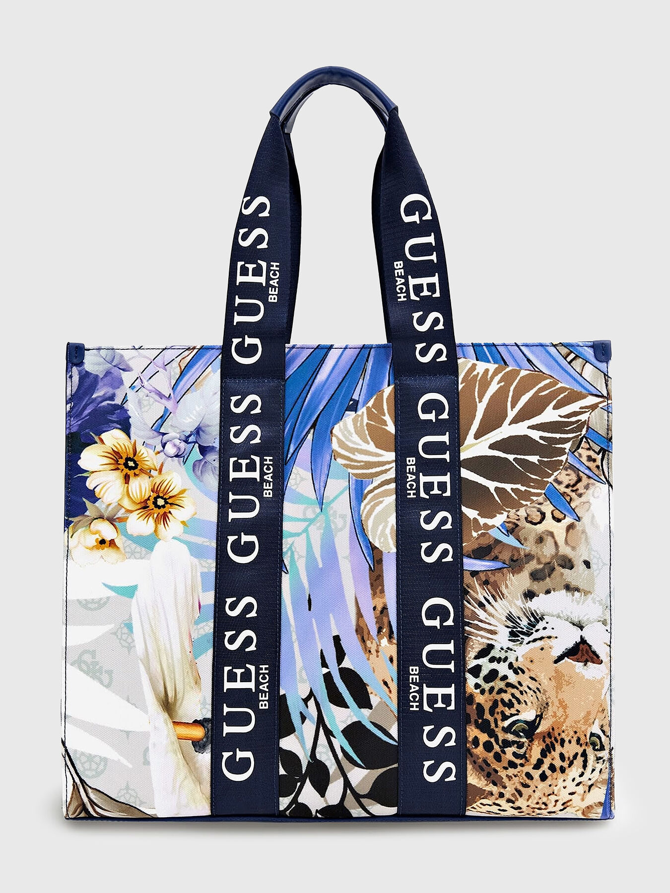 Shoulder bag with multicolored print brand GUESS Globalbrandsstore en